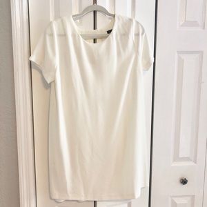 Bobeau crepe shift dress